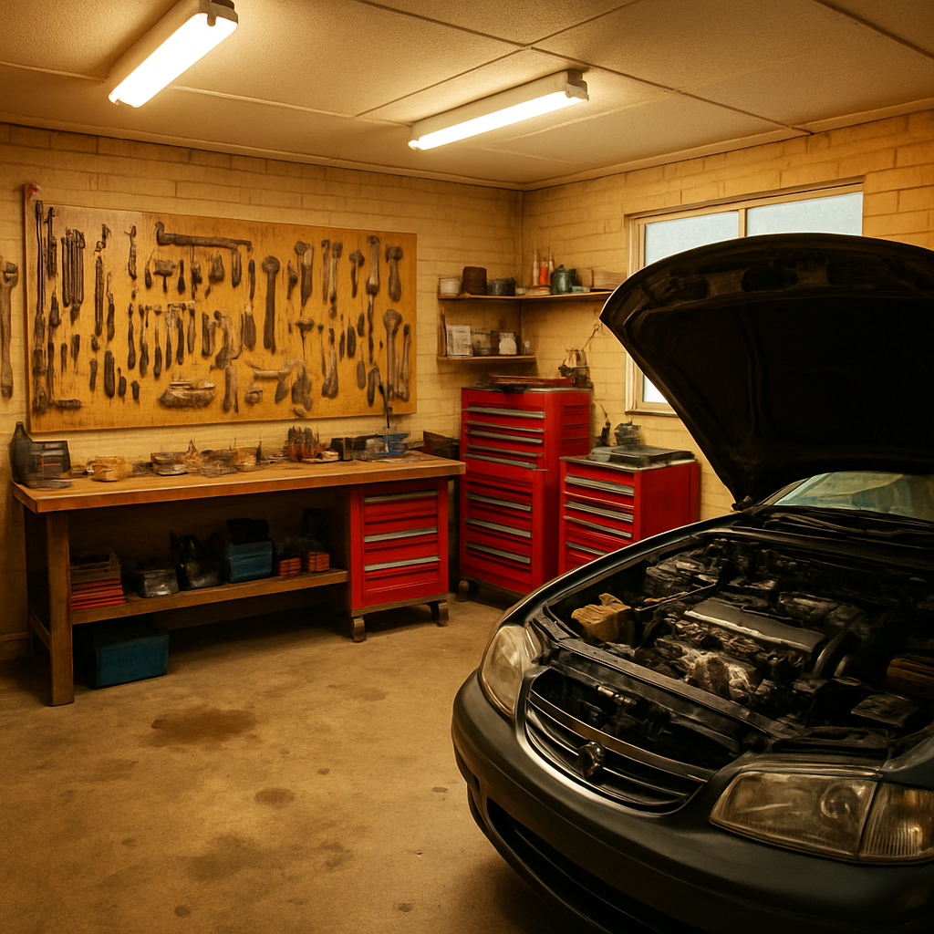 Inside the D-Macca'z workshop in White Rock, QLD